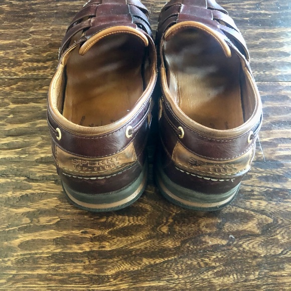 ❌SOLD❌ Sperry Gold Fisherman Amaretto Shoe -Size 13M (GUC) - Picture 5 of 13